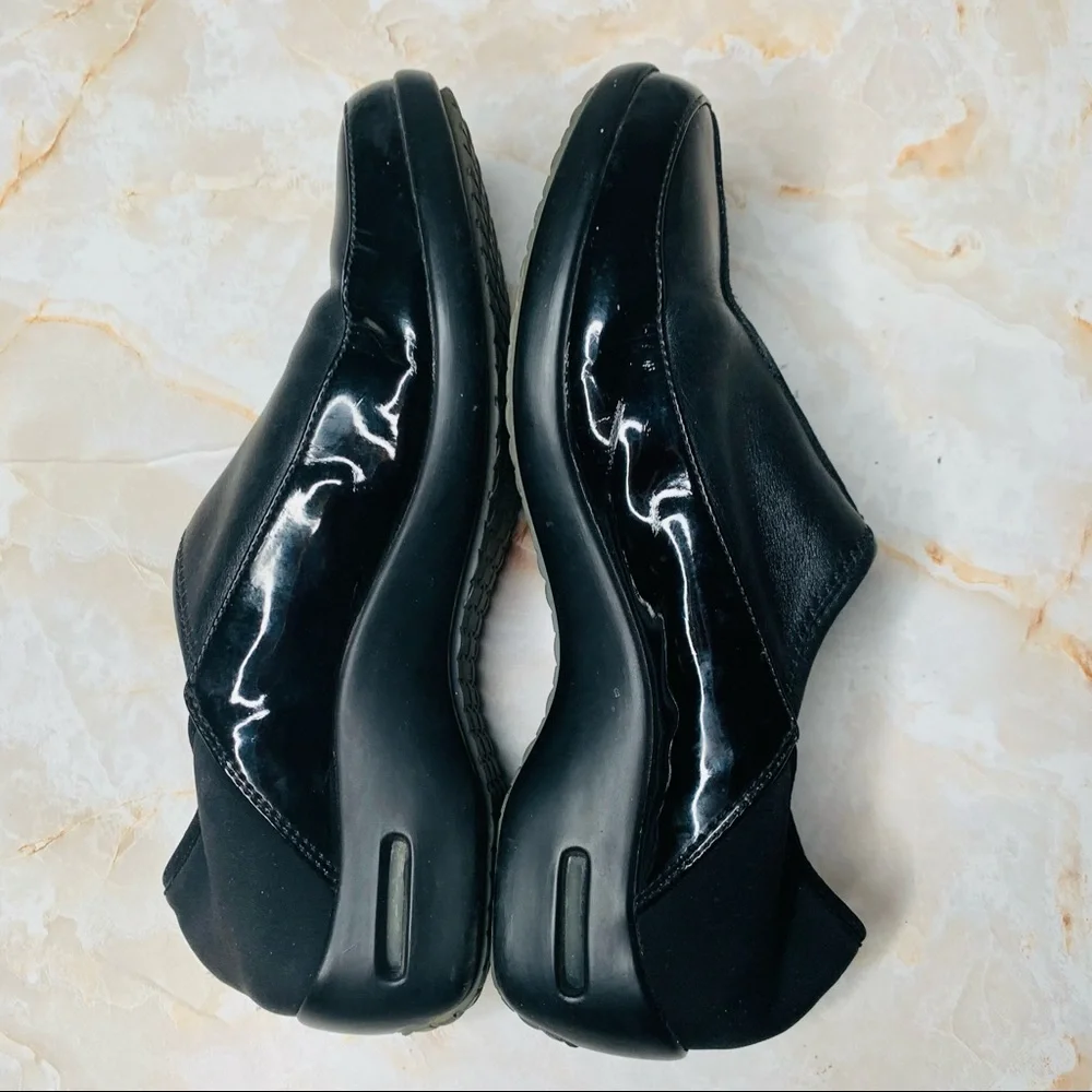 COLE HAAN with NIKE Shoes G SERIES COLLABORATION Black leather slip on 5